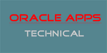Oracle Apps Technical